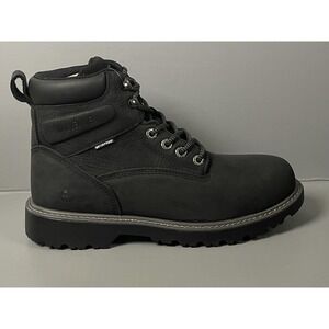 Wolverine Floorhand WP Boots Mens Size 9 Black Waterproof Slip Resistant W10691